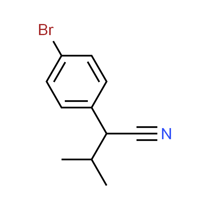 2-(4-Bromophenyl)-3-methylbutanenitrile