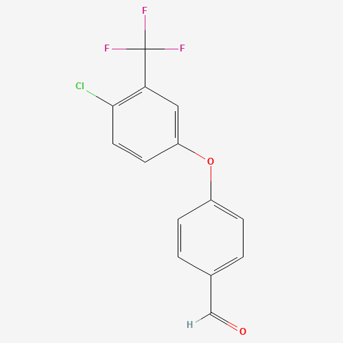 4-(4-Chloro-3-(trifluoromethyl)phenoxy)benzaldehyde