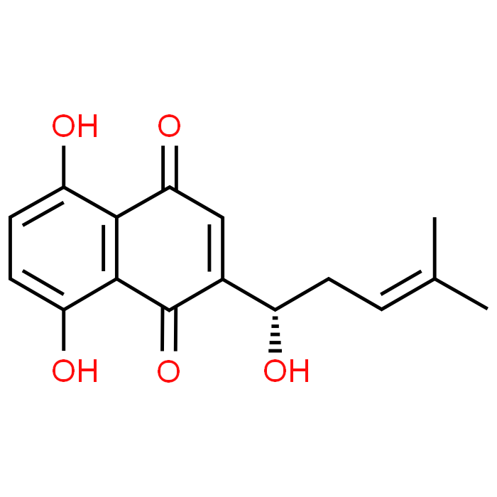 (S)-5,8-Dihydroxy-2-(1-hydroxy-4-methylpent-3-en-1-yl)naphthalene-1,4-dione