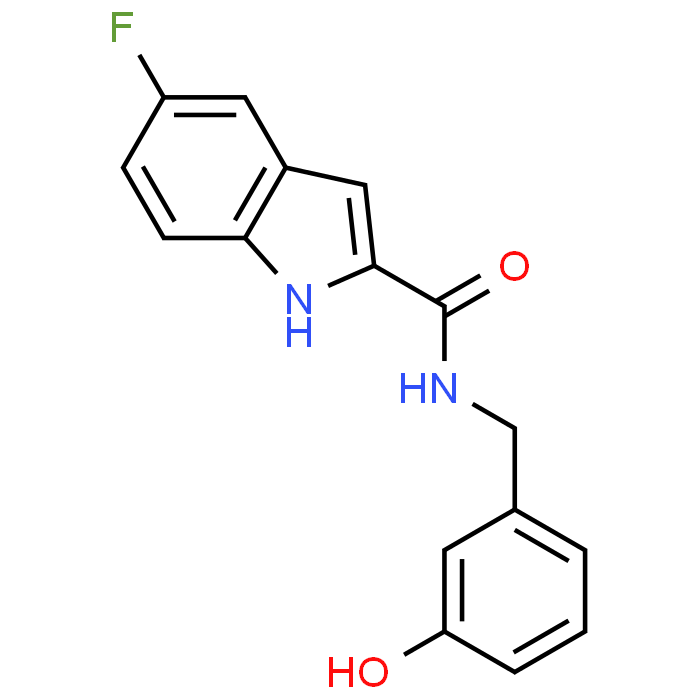 5-Fluoro-N-(3-hydroxybenzyl)-1H-indole-2-carboxamide