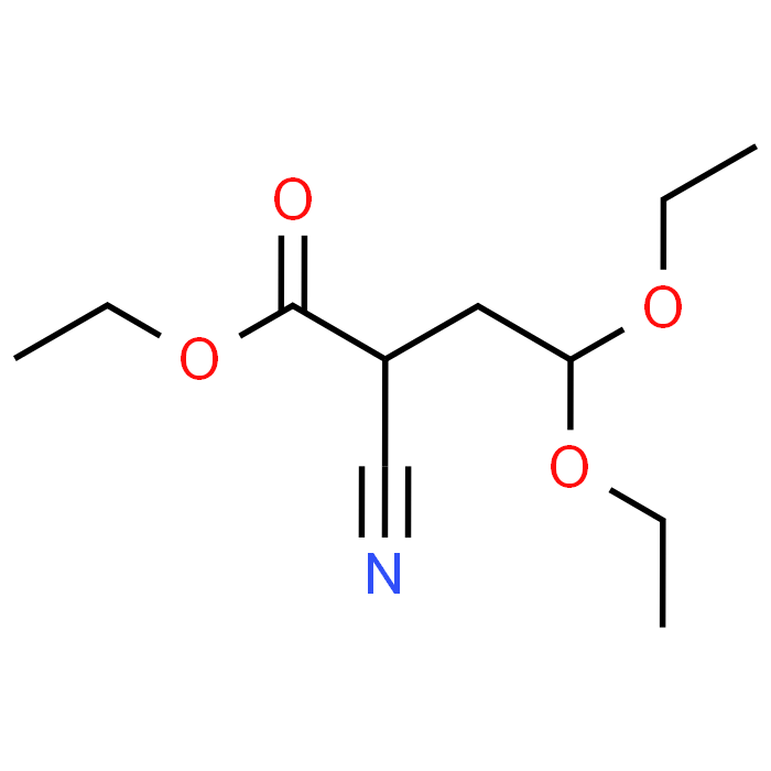 Ethyl 2-cyano-4,4-diethoxybutyrate