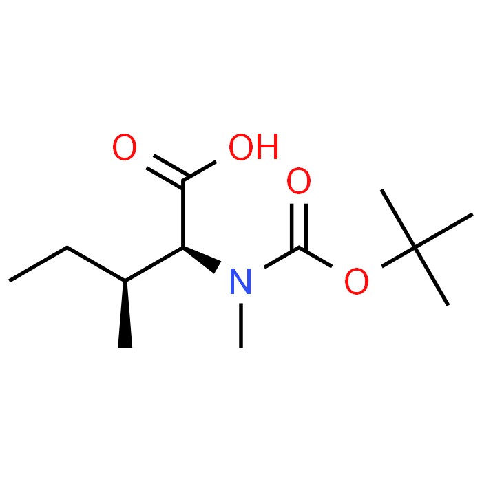 (2S,3S)-2-((tert-Butoxycarbonyl)(methyl)amino)-3-methylpentanoic acid