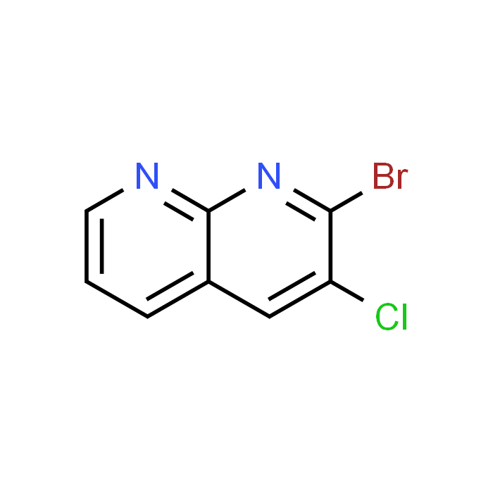 2-Bromo-3-chloro-1,8-naphthyridine