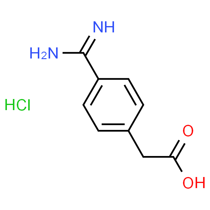 2-(4-Carbamimidoylphenyl)acetic acid hydrochloride