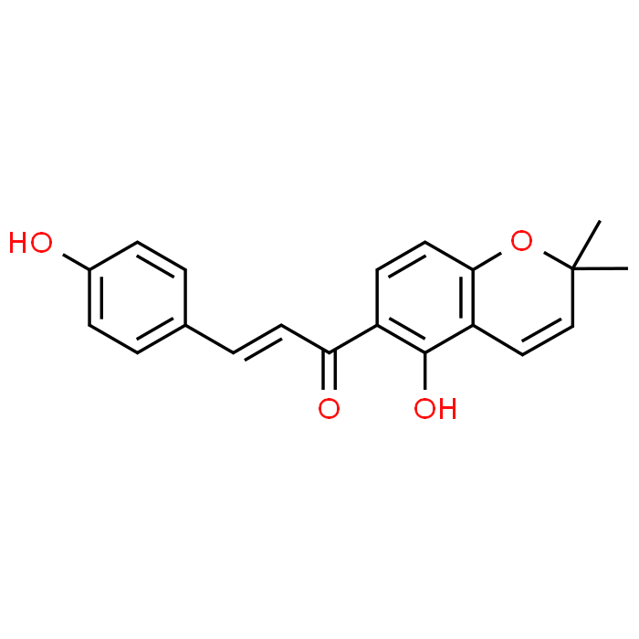 1-(5-Hydroxy-2,2-dimethyl-2H-chromen-6-yl)-3-(4-hydroxyphenyl)prop-2-en-1-one