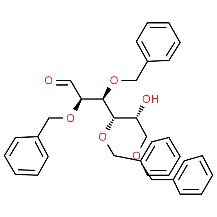 (2R,3S,4S,5R)-2,3,4,6-Tetrakis(benzyloxy)-5-hydroxyhexanal