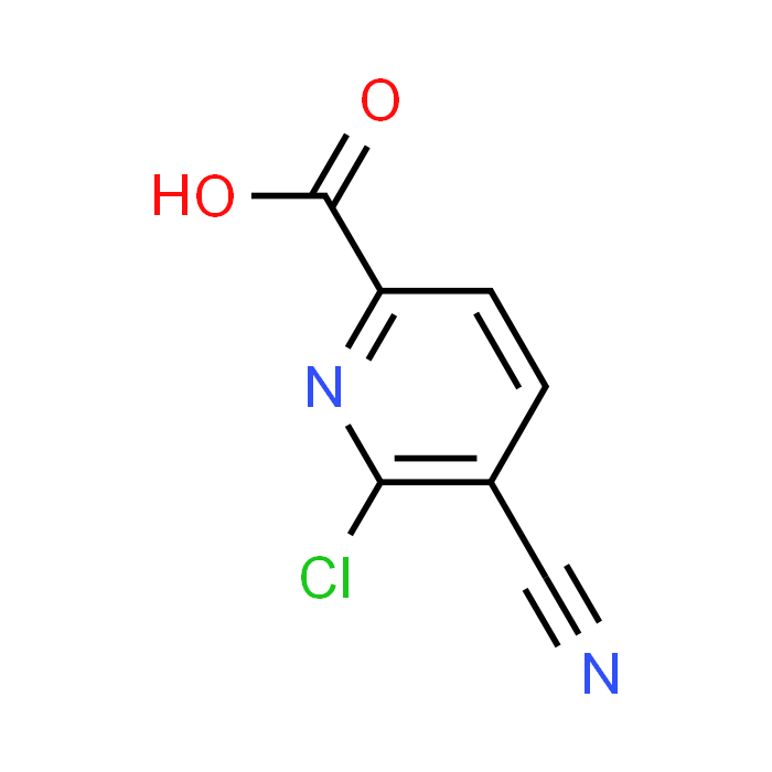 6-Chloro-5-cyanopicolinic acid