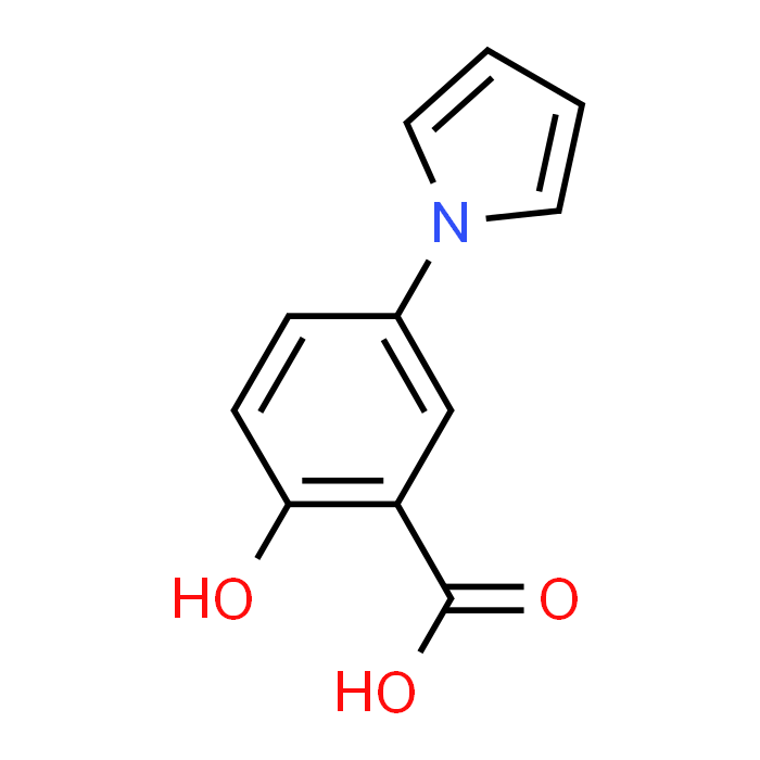 2-Hydroxy-5-(1H-pyrrol-1-yl)benzoic acid - Achmem