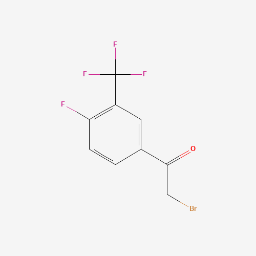 2-Bromo-1-(4-fluoro-3-(trifluoromethyl)phenyl)ethanone