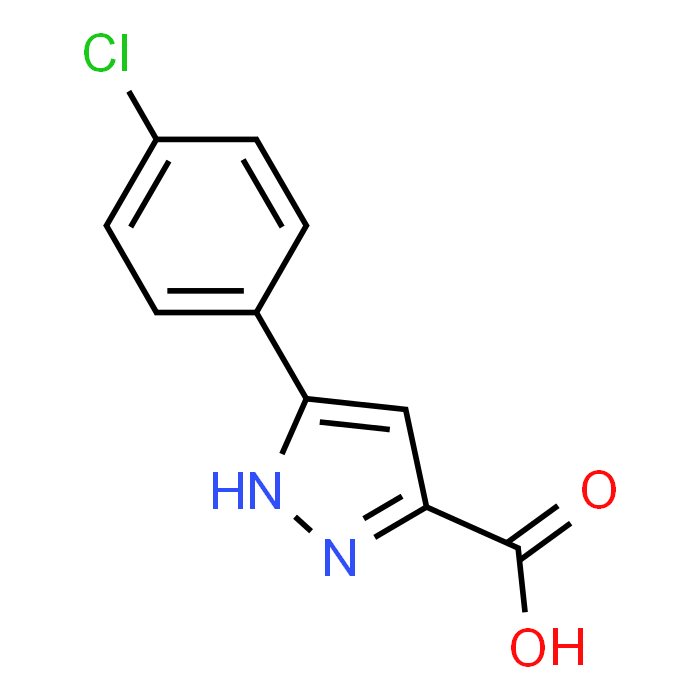 5-(4-Chlorophenyl)-1H-pyrazole-3-carboxylic acid