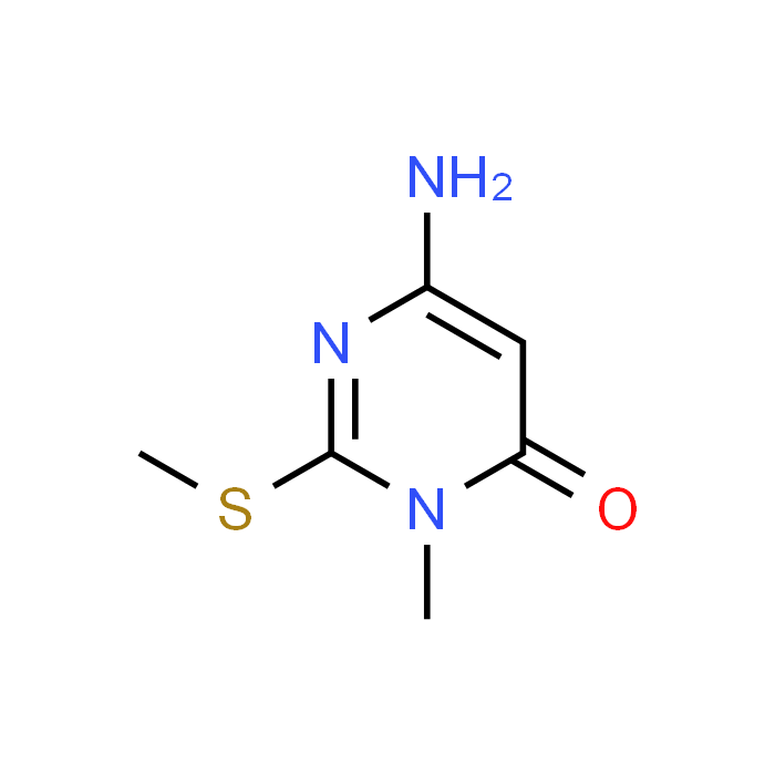 6-Amino-3-methyl-2-(methylthio)pyrimidin-4(3H)-one