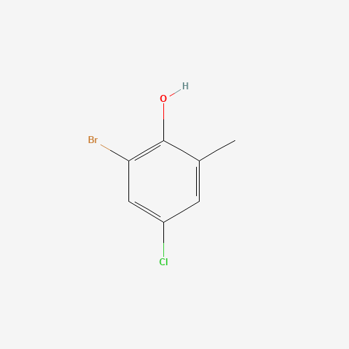 2-Bromo-4-chloro-6-methylphenol