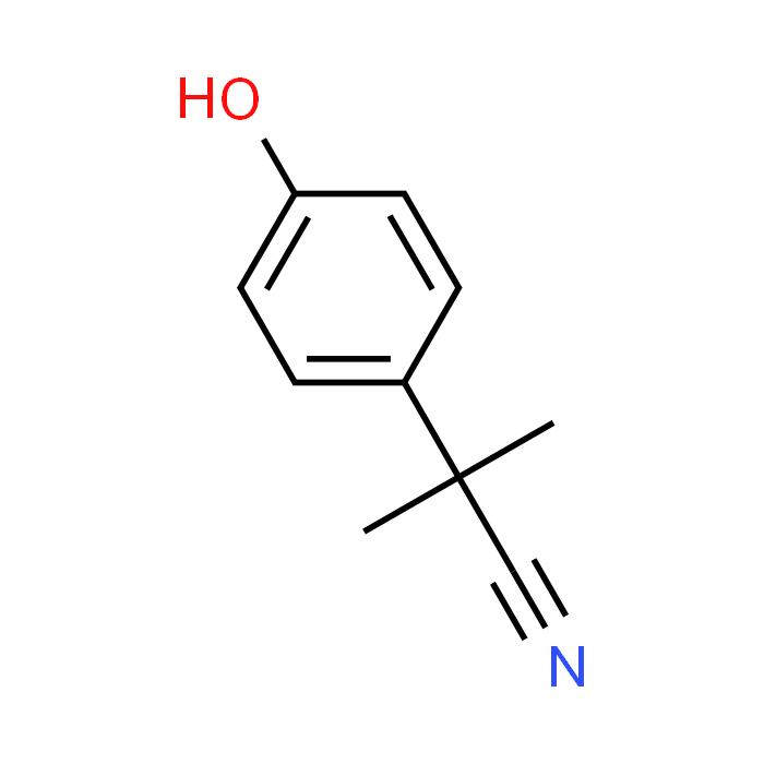 2-(4-Hydroxyphenyl)-2-methylpropanenitrile