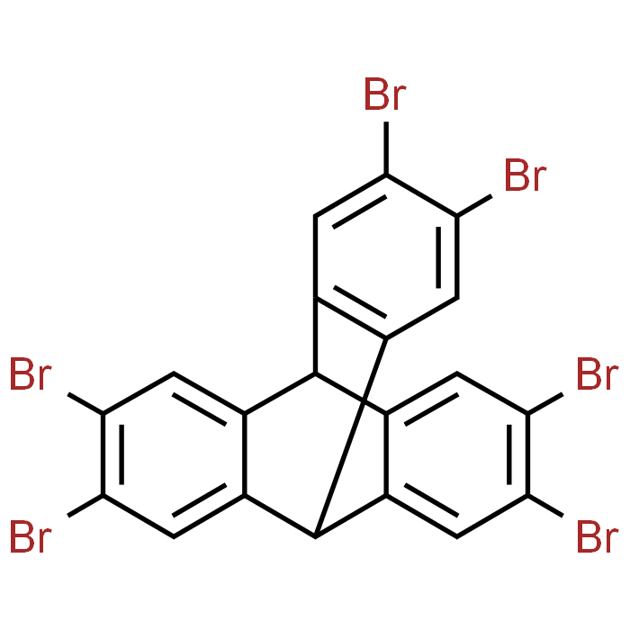 2,3,6,7,12,13-Hexabromotriptycene