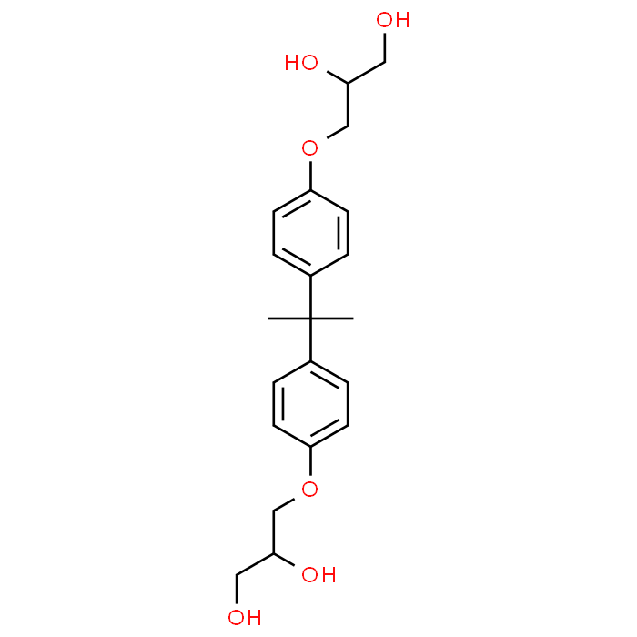 3,3'-((Propane-2,2-diylbis(4,1-phenylene))bis(oxy))bis(propane-1,2-diol)