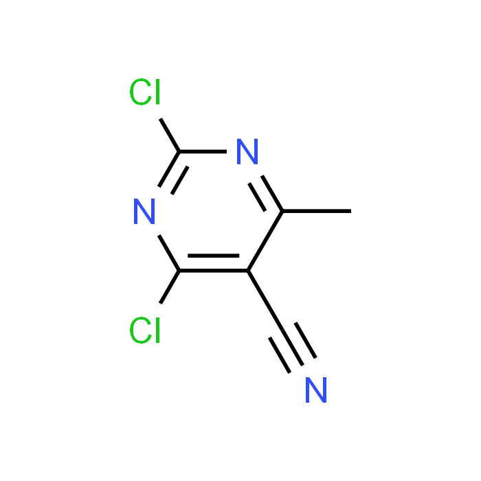 2,4-Dichloro-6-methylpyrimidine-5-carbonitrile