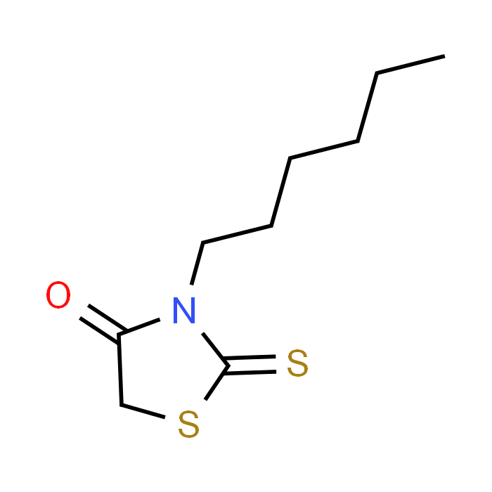 3-Hexyl-2-thioxothiazolidin-4-one