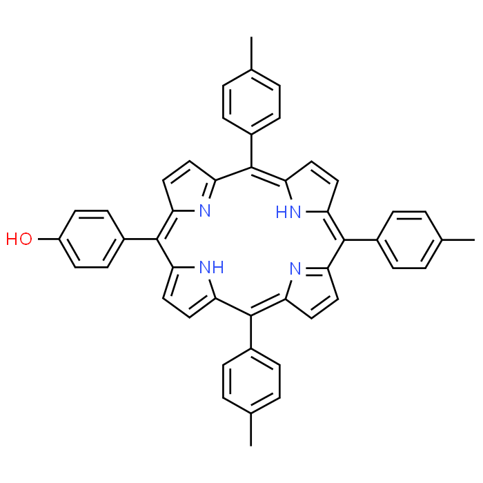 4-(10,15,20-Tri-p-tolylporphyrin-5-yl)phenol