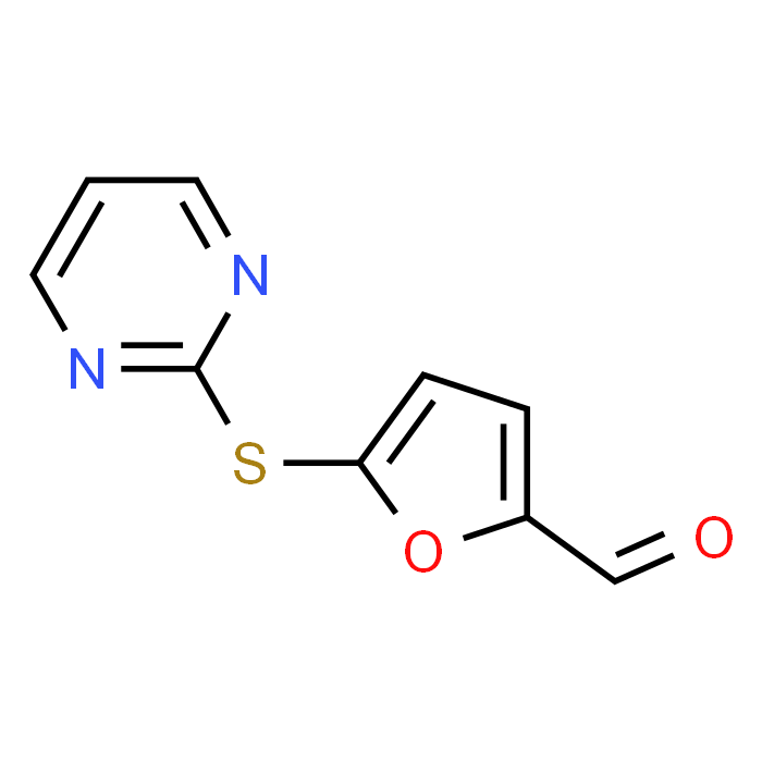 5-(Pyrimidin-2-ylthio)furan-2-carbaldehyde
