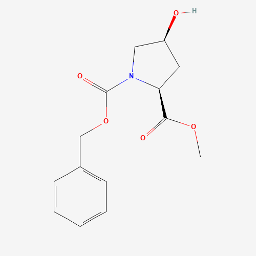 (2S,4S)-1-Benzyl 2-methyl 4-hydroxypyrrolidine-1,2-dicarboxylate