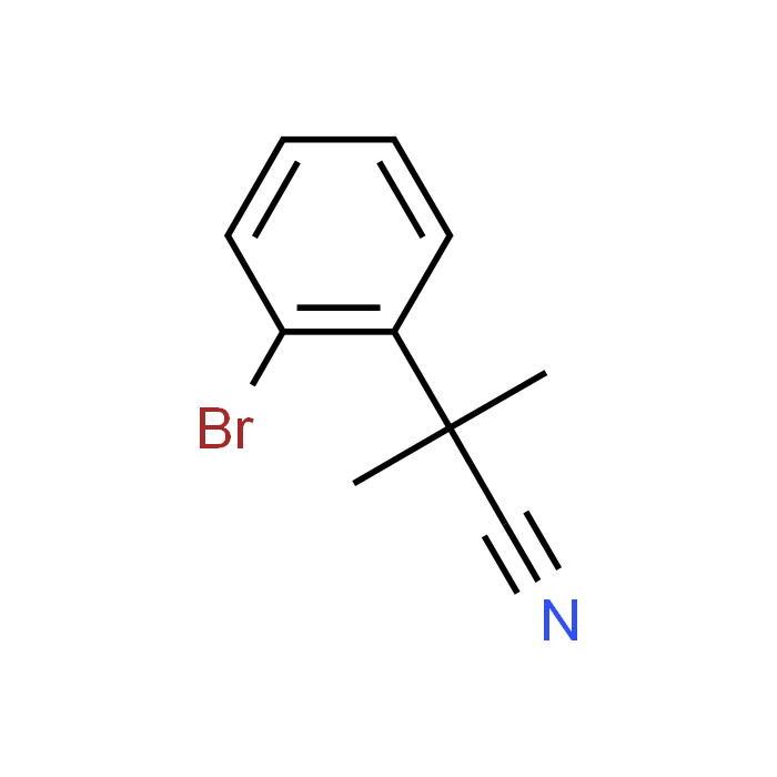 2-(2-Bromophenyl)-2-methylpropanenitrile