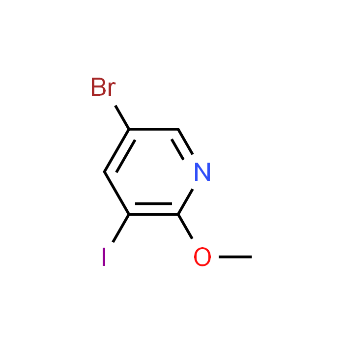 5-Bromo-3-iodo-2-methoxypyridine