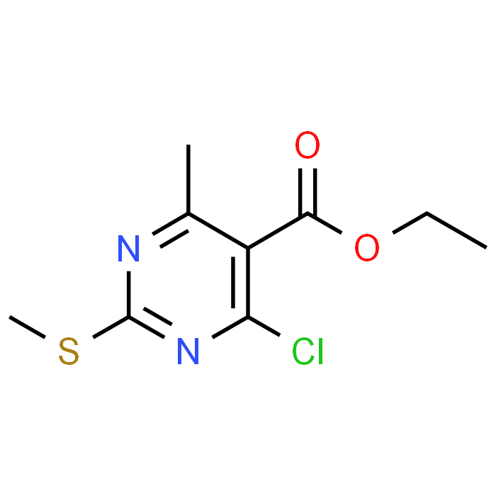 Ethyl 4-chloro-6-methyl-2-(methylthio)pyrimidine-5-carboxylate