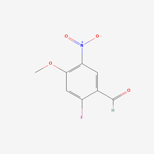 2-Fluoro-4-methoxy-5-nitrobenzaldehyde