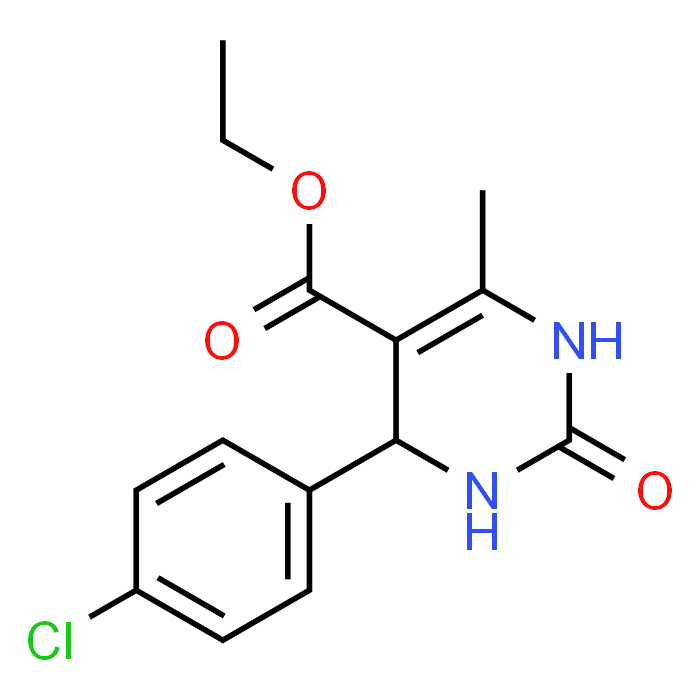 Ethyl 4-(4-chlorophenyl)-6-methyl-2-oxo-1,2,3,4-tetrahydropyrimidine-5-carboxylate