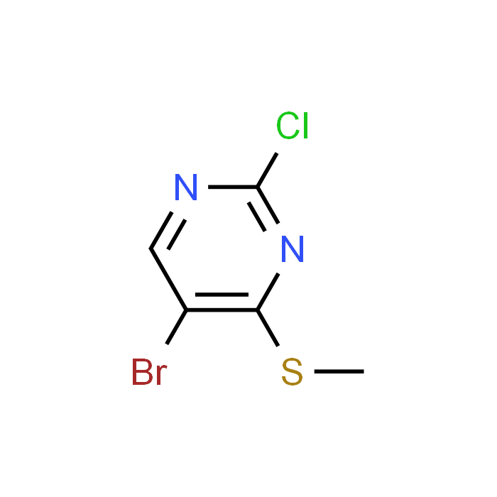 5-Bromo-2-chloro-4-(methylthio)pyrimidine - Achmem