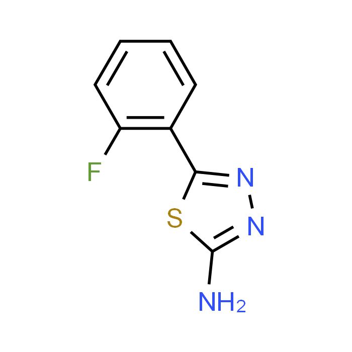 5-(2-Fluorophenyl)-1,3,4-thiadiazol-2-amine