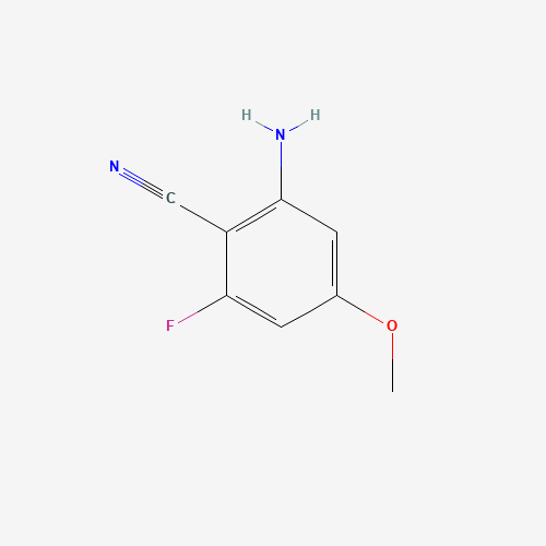 2-Amino-6-fluoro-4-methoxybenzonitrile