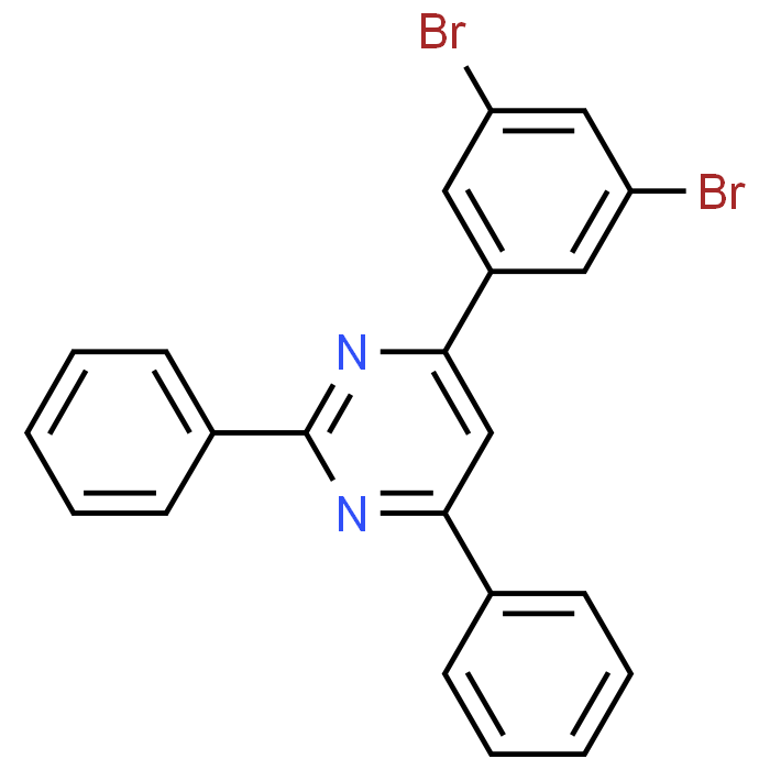 4-(3,5-Dibromophenyl)-2,6-diphenylpyrimidine