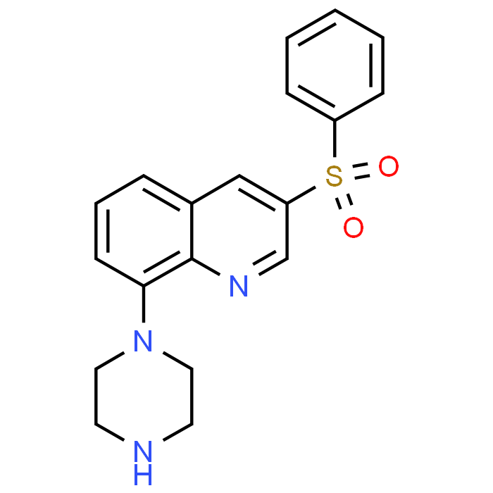 3-(Phenylsulfonyl)-8-(piperazin-1-yl)quinoline