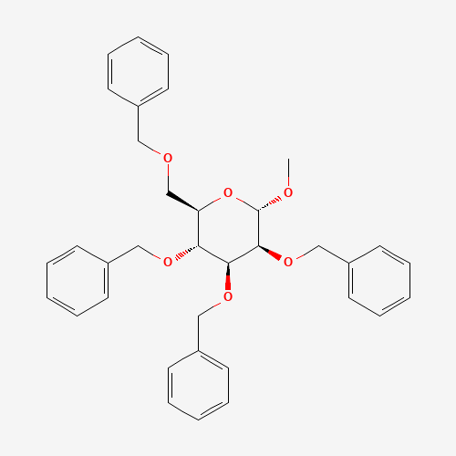 Methyl-2,3,4,6-tetrakis-O-(phenylmethyl)-α-D-mannopyranoside