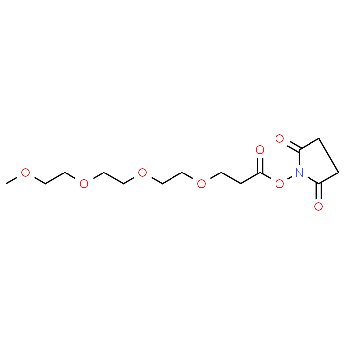 2,5-Dioxopyrrolidin-1-yl 2,5,8,11-tetraoxatetradecan-14-oate