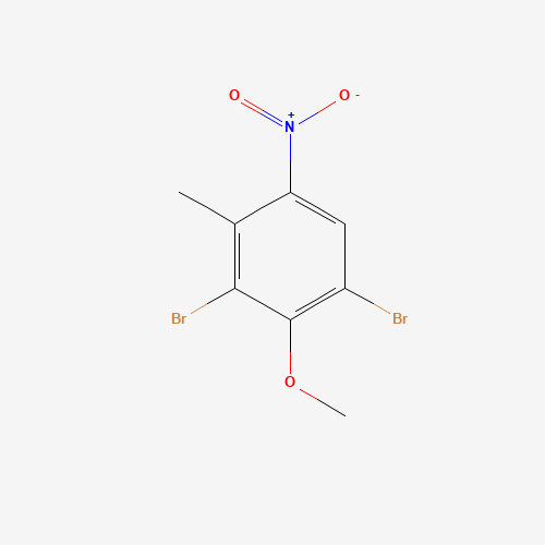 1,3-Dibromo-2-methoxy-4-methyl-5-nitrobenzene