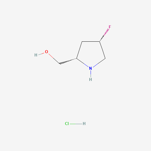 ((2S,4S)-4-Fluoropyrrolidin-2-yl)methanol hydrochloride