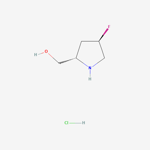 ((2S,4R)-4-Fluoropyrrolidin-2-yl)methanol hydrochloride