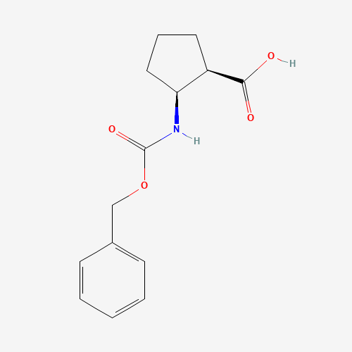 (1R,2S)-2-(((Benzyloxy)carbonyl)amino)cyclopentane-1-carboxylic acid
