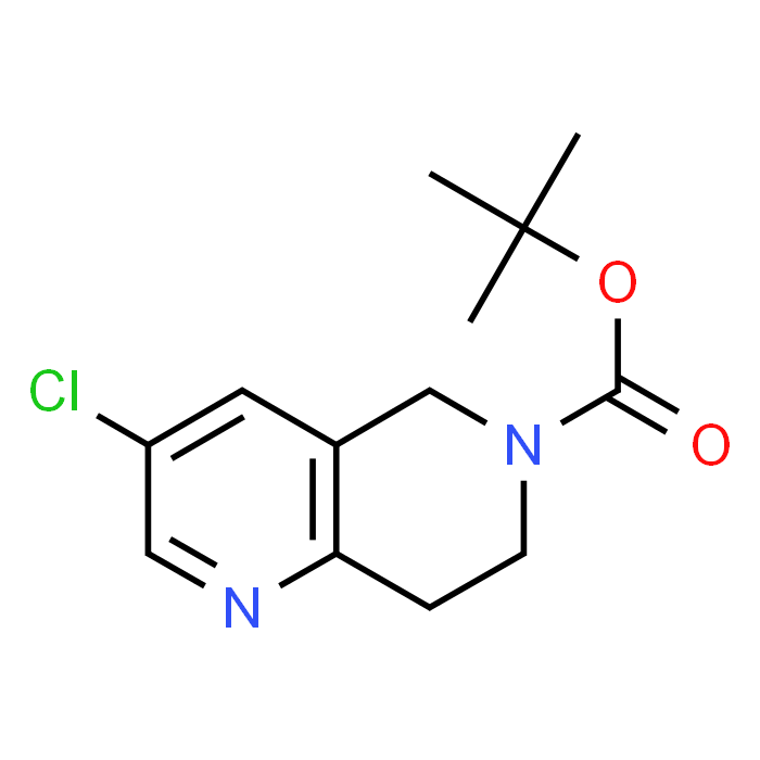 tert-Butyl 3-chloro-7,8-dihydro-1,6-naphthyridine-6(5H)-carboxylate