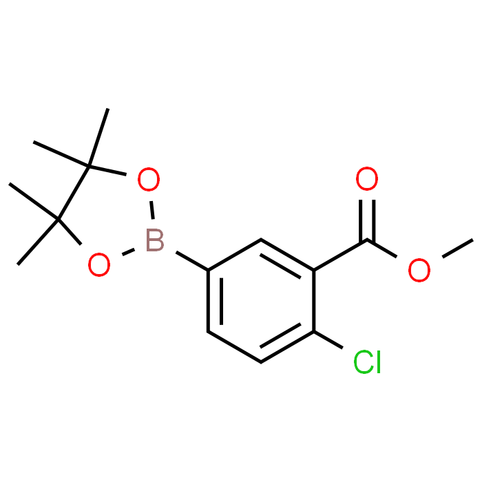 Methyl 2-chloro-5-(4,4,5,5-tetramethyl-1,3,2-dioxaborolan-2-yl)benzoate - Achmem