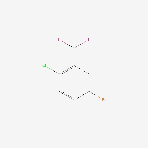 4-Bromo-1-chloro-2-(difluoromethyl)benzene