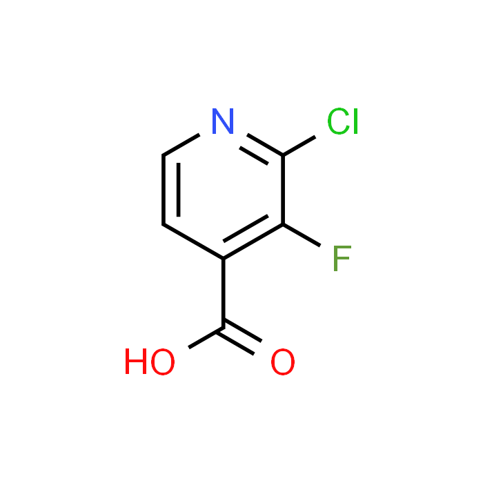 2-Chloro-3-fluoroisonicotinic acid