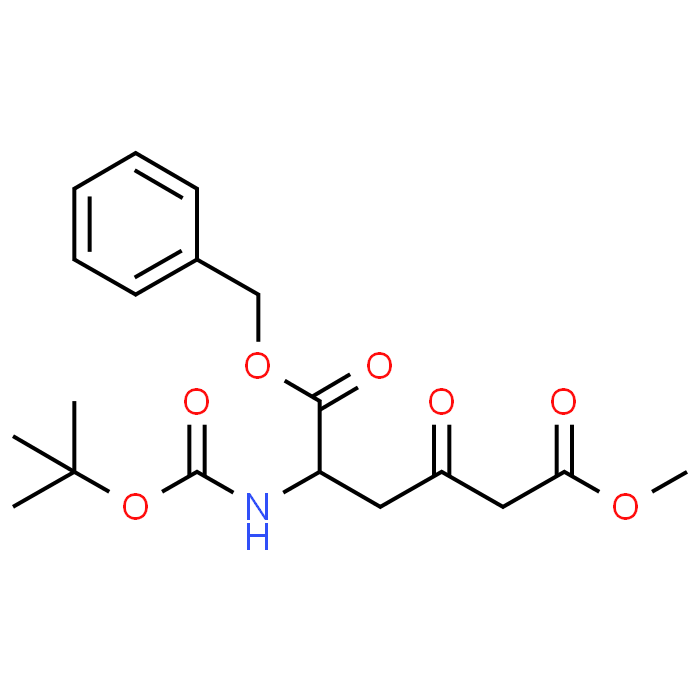 (S)-1-Benzyl 6-methyl 2-((tert-butoxycarbonyl)amino)-4-oxohexanedioate