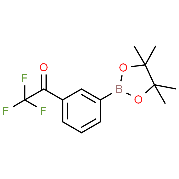 2,2,2-Trifluoro-1-(3-(4,4,5,5-tetramethyl-1,3,2-dioxaborolan-2-yl)phenyl)ethanone - Achmem