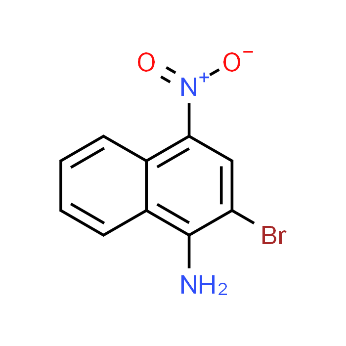 2-Bromo-4-nitro-1-naphthalenamine