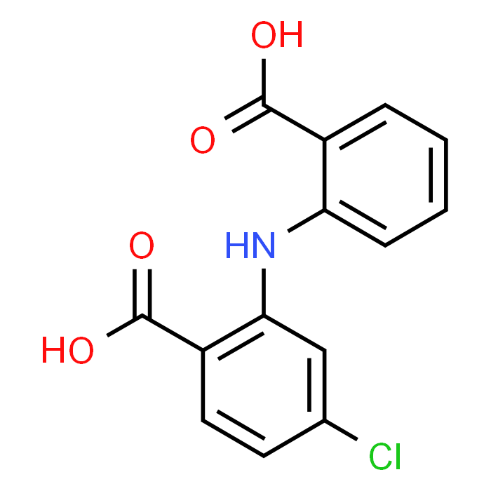 2-((2-Carboxyphenyl)amino)-4-chlorobenzoic acid