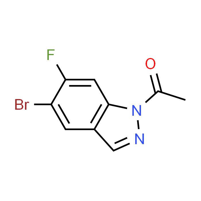 1-(5-Bromo-6-fluoro-1H-indazol-1-yl)ethanone