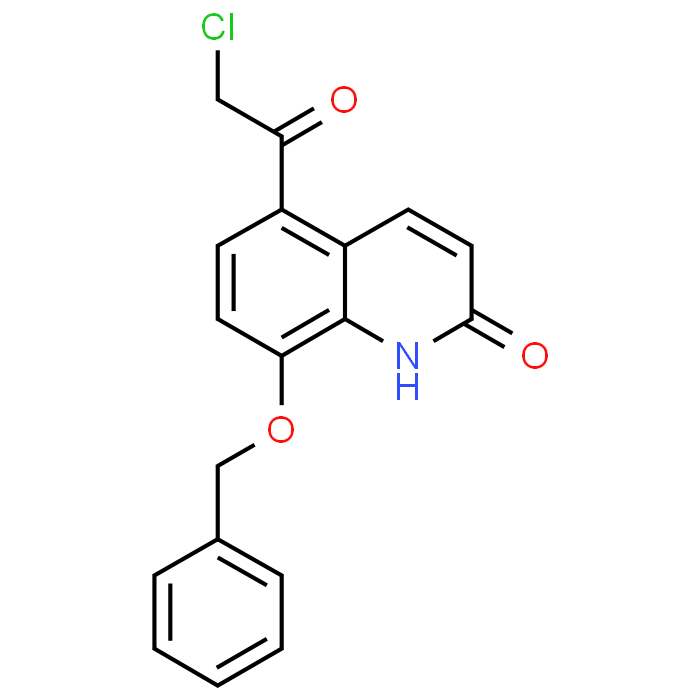 8-(Benzyloxy)-5-(2-chloroacetyl)quinolin-2(1H)-one